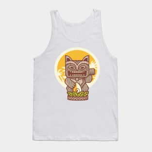 Tiki Kitty Tank Top